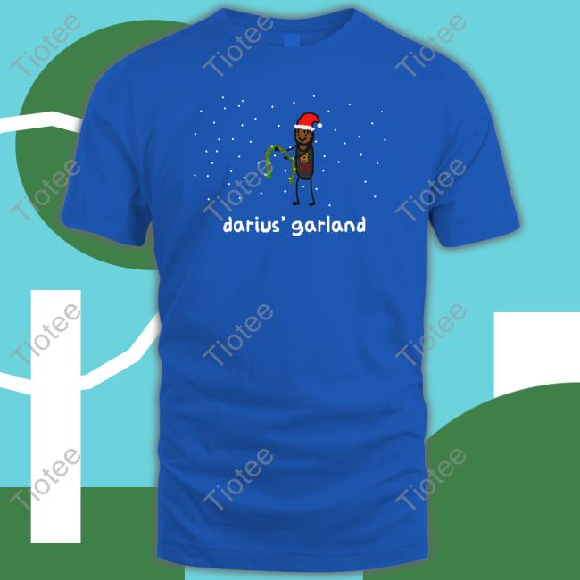 Nba Paint Store Darius' Garland Christmas Tee Shirt