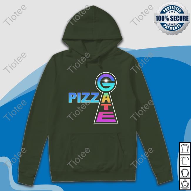 The Good Shirts Pizza Gate Shirt Pizza Gate Hooded Sweatshirt