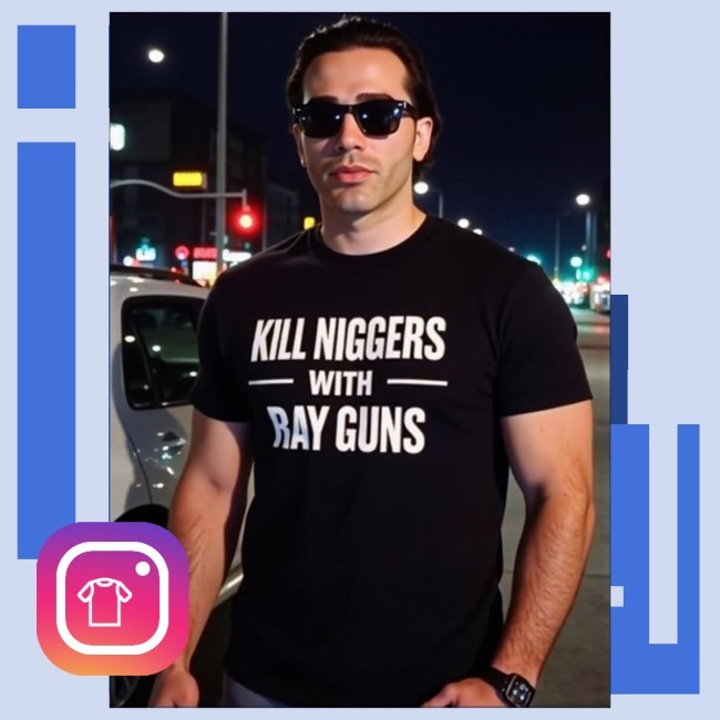 Kill Niggers With Ray Guns Tee