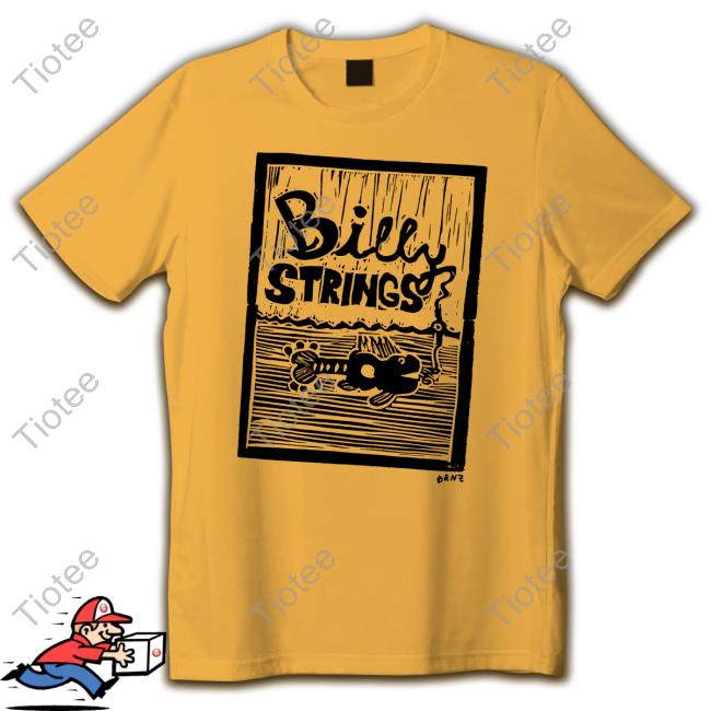 Billy Strings Merchandise #7 Danny Barnes Fish Guitar T Shirt