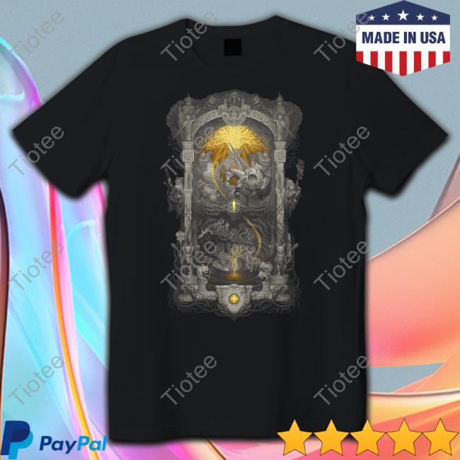 Official Elden Ring Inspired Black Tee Shirt