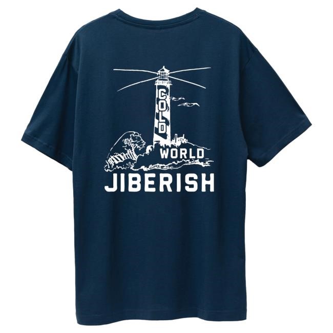 Official Jiberish Apparel Clothing Strong Island Supima Navy Shirt 2024
