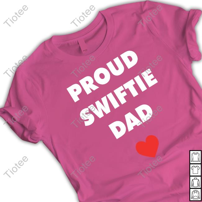 Official The Swift Society Proud Swiftie Dad Hoodie