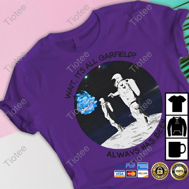 Shirts That Go Hard Wait Its All Garfield Always Has Been Hoodie The Good Shirts Store