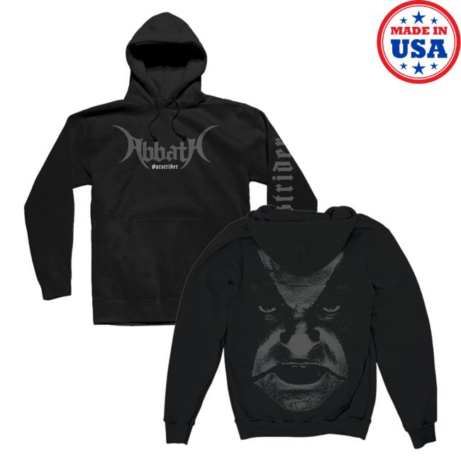 Official Kings Road Merch Store Abbath Outstrider Close Up Pullover Hoodie (Black) Kings Road Shop