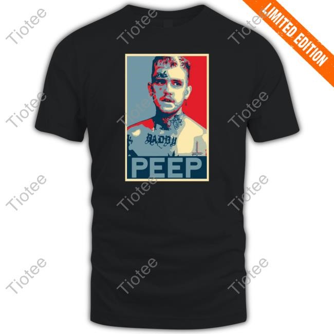Lil Peep Merch Daddy Peep Portrait Long Sleeve