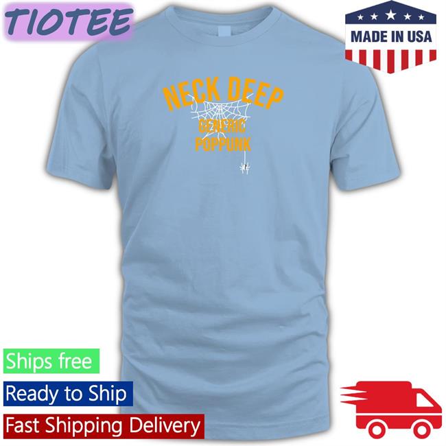 Neckdeepstore Merch Generic Pop Punk Halloween Neck Deep Generic Pop Punk Shirts Restock Due To Popular Demand