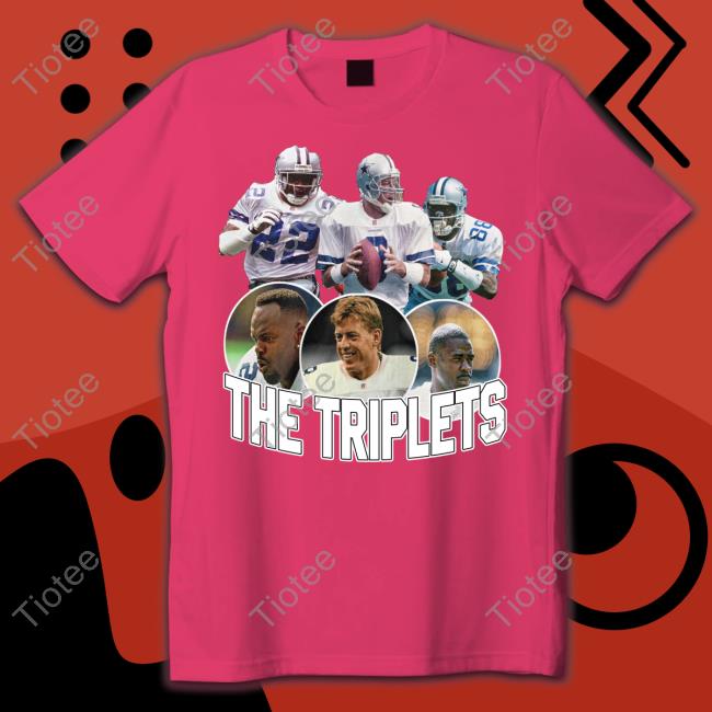 Dak Prescott The Triplets Shirts Dallas Cowboys