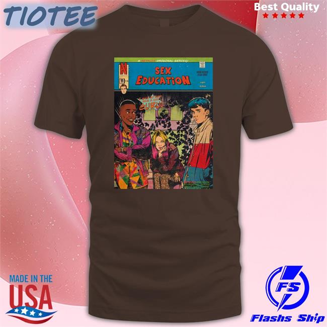 Sex Education Comic Poster New Shirt