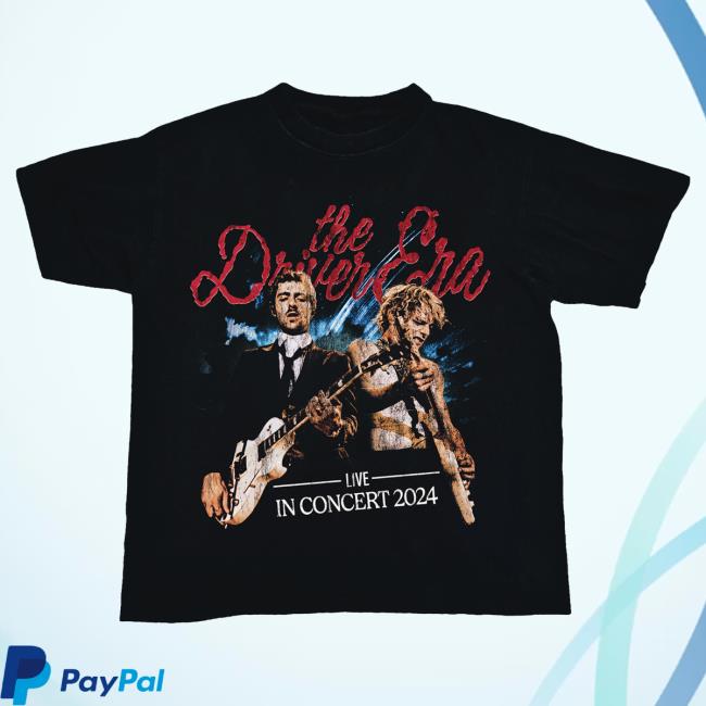 Official The Driver Era Merch 2024 Tour Popover Shirt The Driver Era Tour