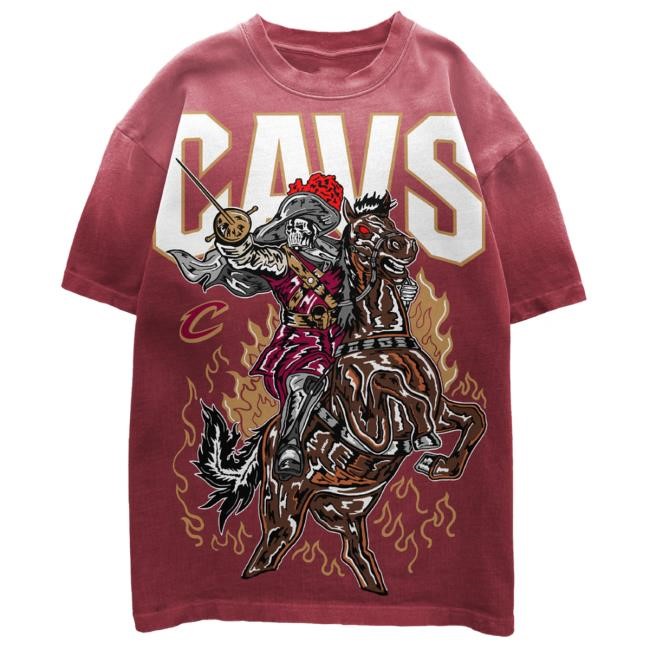 The Cavalier Shirts - Faded Wine | Warren Lotas Official NBA