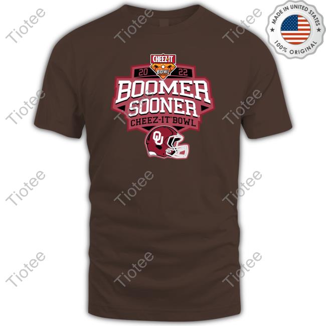 Official 2022 Cheez-It Bowl Oklahoma Shirt Florida Citrus Sports Merch 2022 Cheez-It Bowl Boomer Sooner Shirt