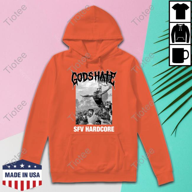 Big Bad Brody King God's Hate Sfv Hardcore Tee