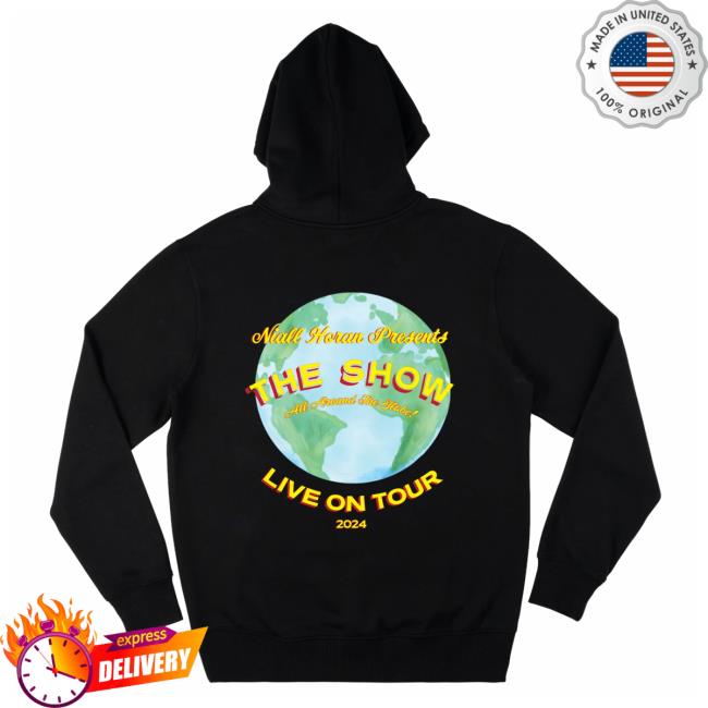 Official The Show World Tour Black Hoody The Show World Tour Black Sweater