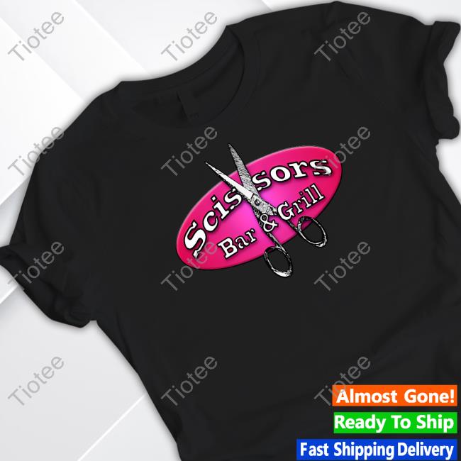 Scissors Bar & Grill Tank Top Zolita Store Scissors
