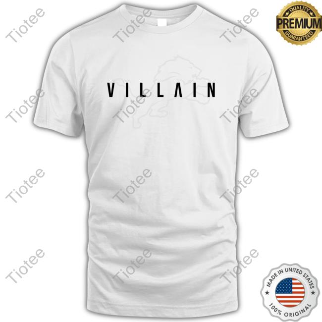 Brad Holmes Detroit Lions Villain Shirts