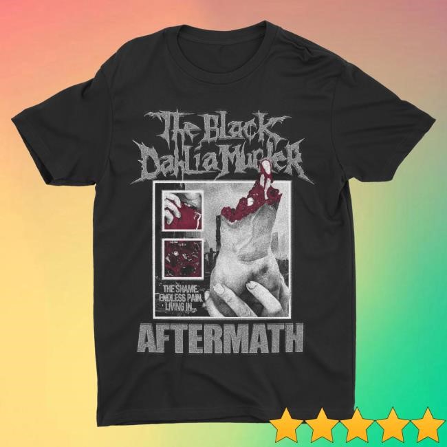 Official Night Shift Merch Store Shop The Black Dahlia Murder - Aftermath Hot Shirt Nightshift Merch