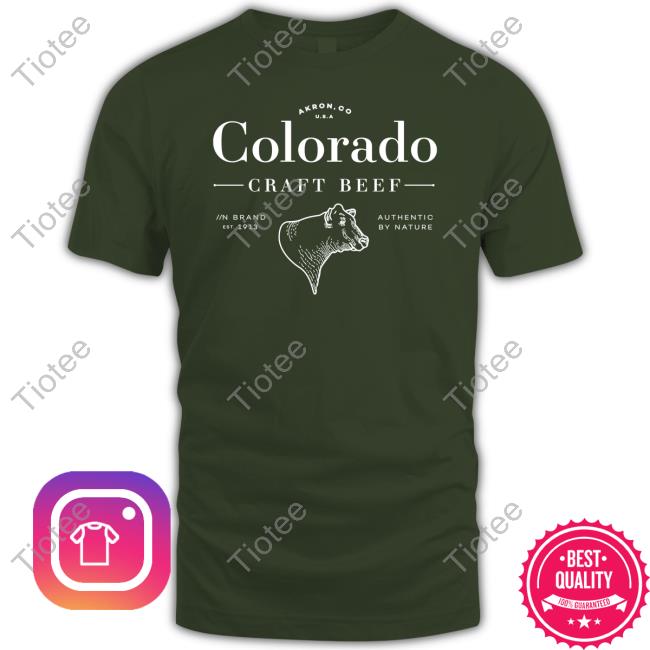 Shawn Baker Md Colorado Craft Beef Tank Top