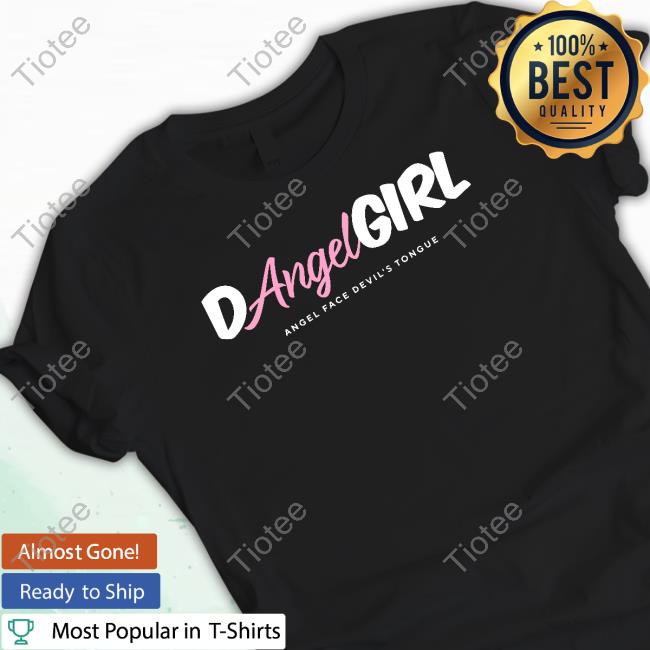 D Angel Girl Angel Face Devil's Tongue Sweatshirt