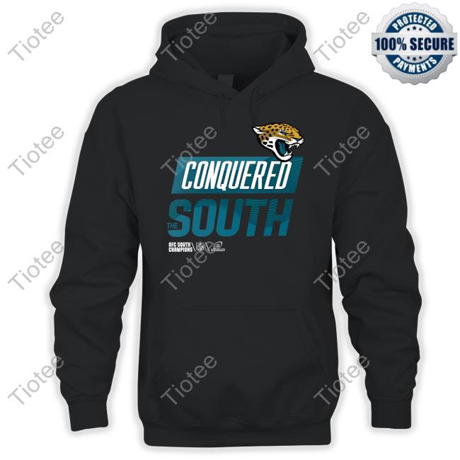 Nflshop Jacksonville Jaguars Conquered The South Afc South Champions Tee Shirt