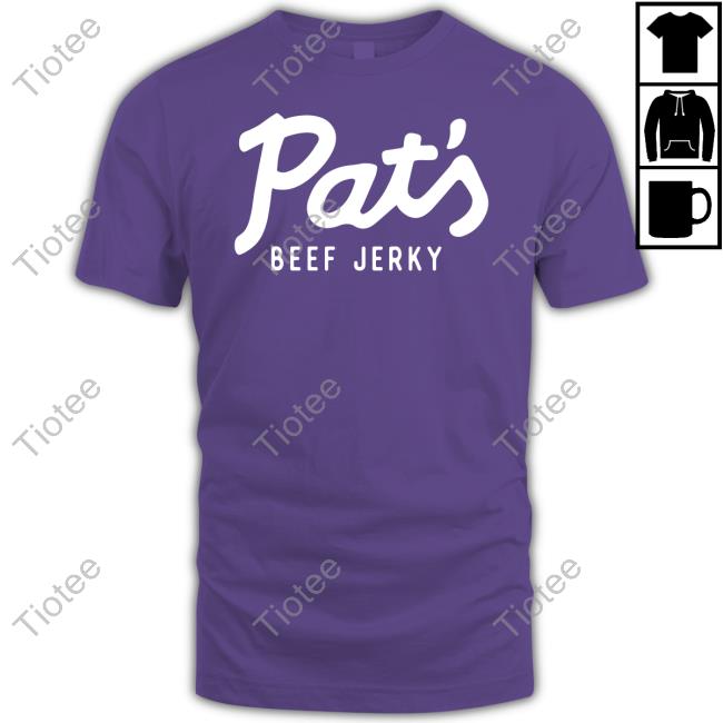 Hayden Gillum Rocking Pats Beef Jerky Hoodie