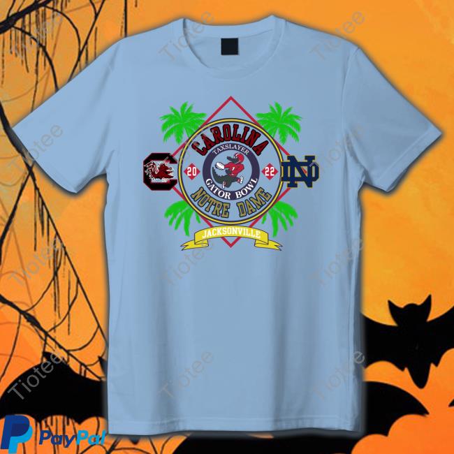 Carolina Taxslayer Gator Bowl Notre Dame Jacksonville Shirt Bull Ward Carolina Taxslayer Gator Bowl Notre Dame Jacksonville T-Shirt