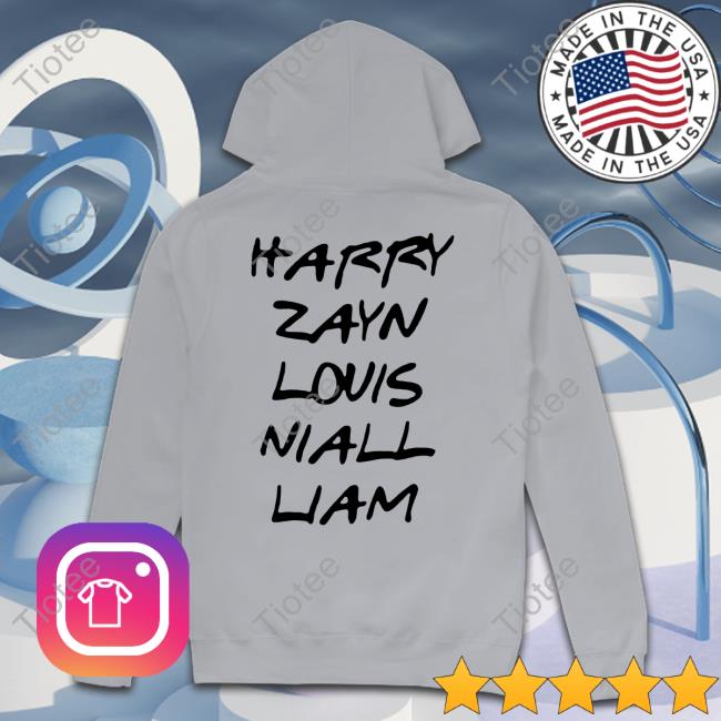 Back Harry Zayn Louis Niall Liam Sweatshirt Ig Jamalsworld
