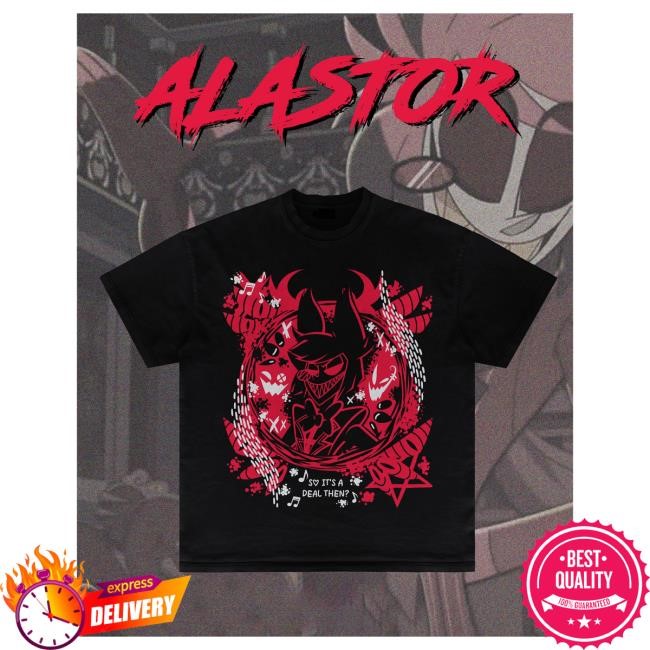 Official Cloudeelle "Alastor" - Oversized Shirt New Front Print