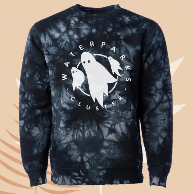 Waterparks Cluster Ghosts Tie Dye Sweatshirt