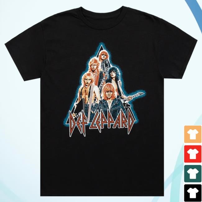 Official Def Leppard Merch Store Clothing Vintage Summer Stadium Tour 2024 T Shirt DefLeppard