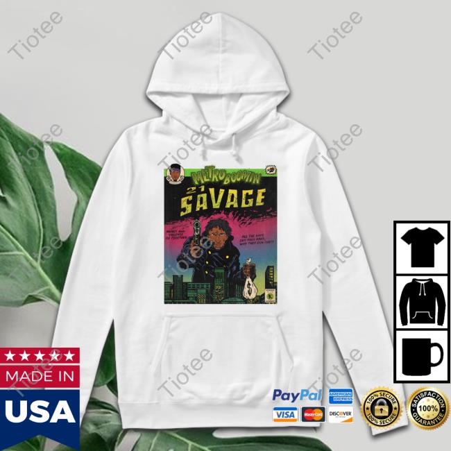 Heroes And Villains Metro Boomin 21 Savage Sweatshirt
