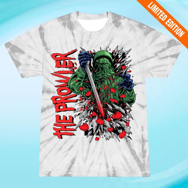 Official Cavity Colors The Prowler: It Will Freeze Your Blood - Attractive Shirt (Silver Blade Tie Dye)