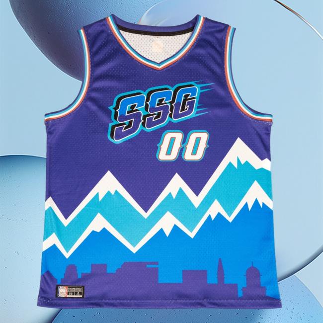 Official SSG Basketball Jersey New Shirt