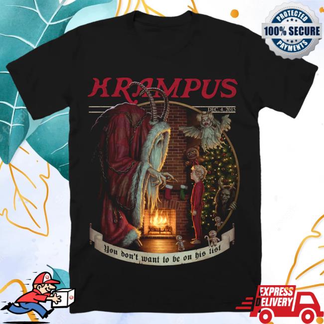 Official Cavity Colors Krampus: Naughty List - Tees