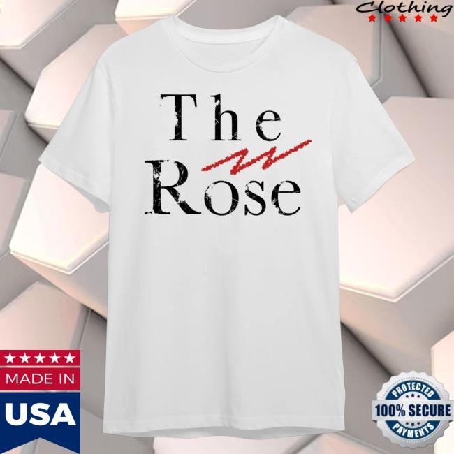 The Rose Logo Printed White New Shirt