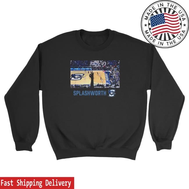 Warm NCAA Fan Legacy Crewneck – Nil Store Creighton Splashworth "3" Edition