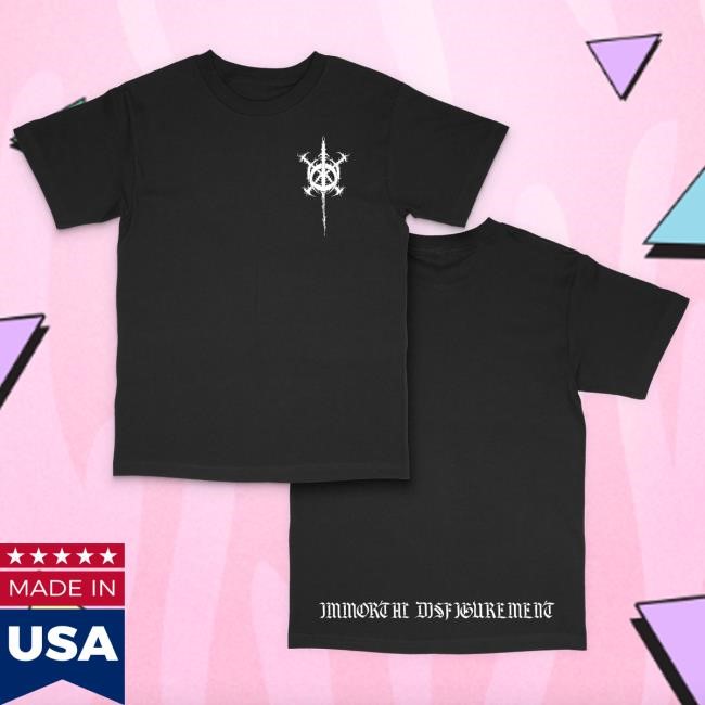 Official Immortal Disfigurement Merch Immortal Disfigurement Emblem Shirt 2024