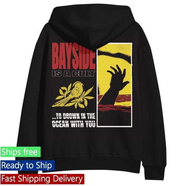 Bayside Drown Black Long Sleeve Hoodie
