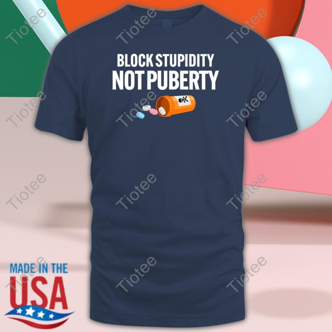 Official Block Stupidity Not Puberty Cap