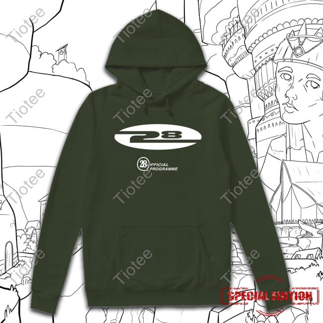 Black Programme Hoodie 28 Official Programme T-Shirt