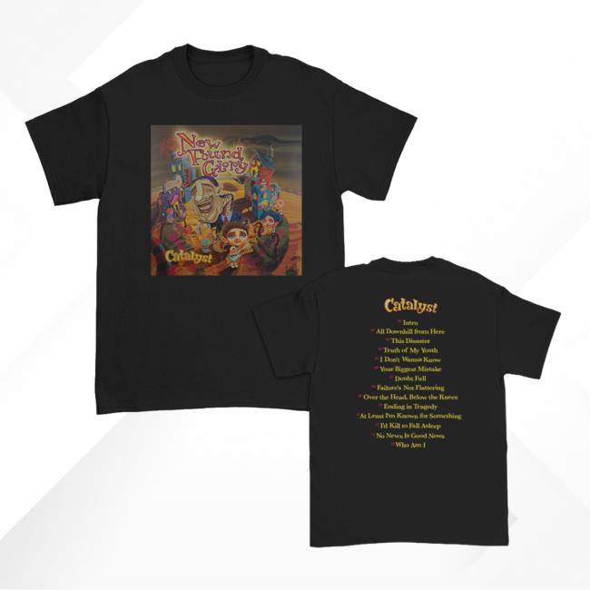 Official New Found Glory Stuff Merch Catalyst Album Cover Hoodie