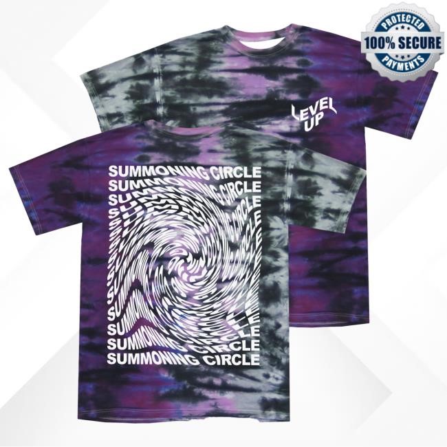 Official Level Up Merch Store Level Up - Shadow Twisted - Tie Dye T-Shirt Levelupdub