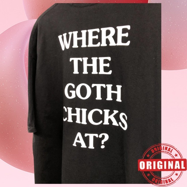Whitephosphor Goth Chicks Black Shirt