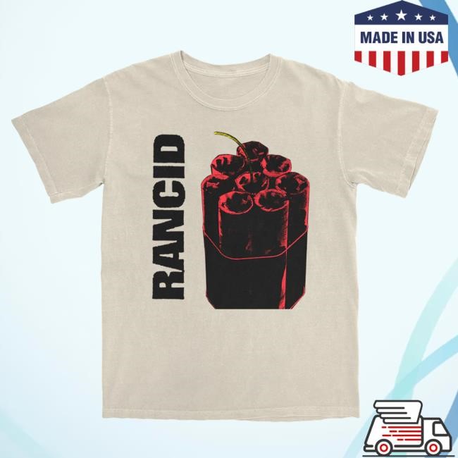 Official Rancid Apparel Store Bomb Shirt (Ivory) – Rancid Store US