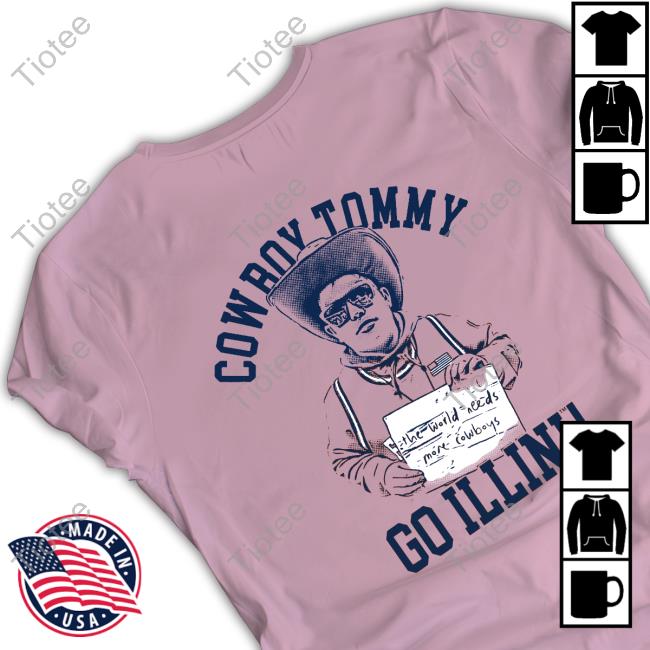 The Illinois Nil Store Cowboy Tommy Back Sides New Shirt