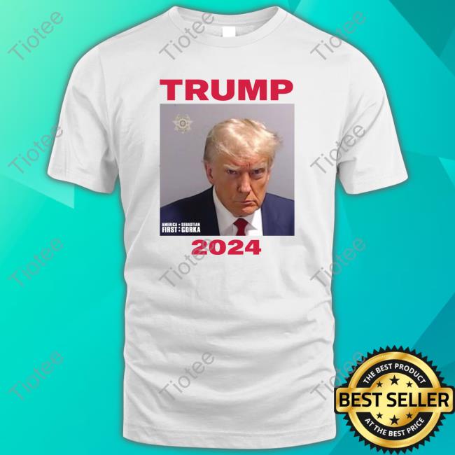 Official Sebastian Gorka Trump 2024 Mug Shot T-Shirt