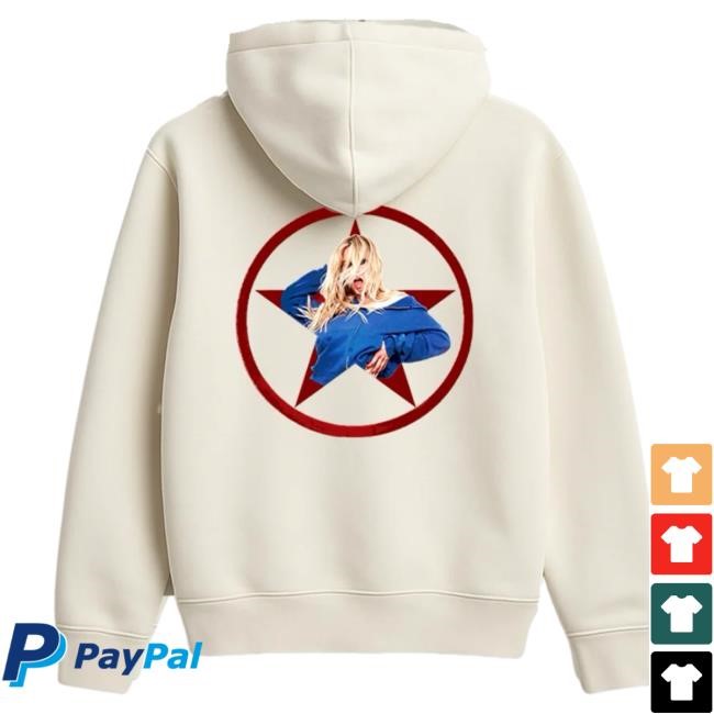 Official Renee Rapp Kiss It Zip Hooded Sweatshirt Reneé Rapp
