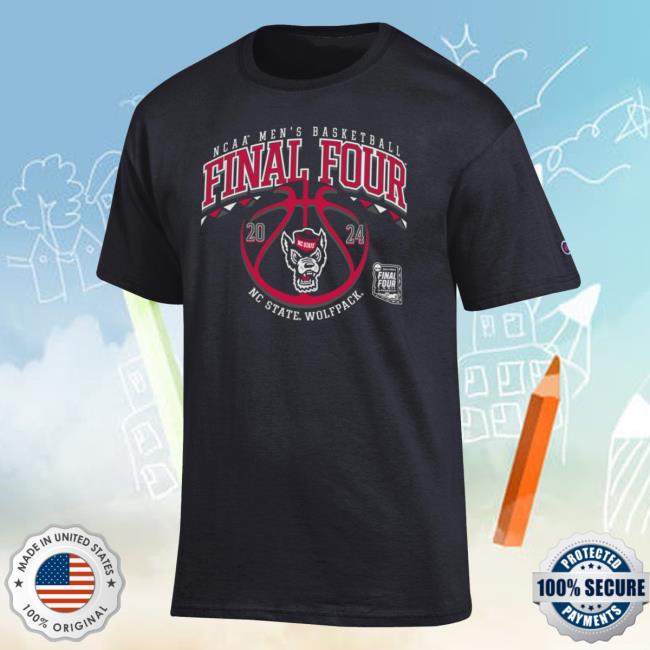 Black Tshirt - Men's Basketball Ncaa Final 4 | Wolfpack Outfitters - Nc State University