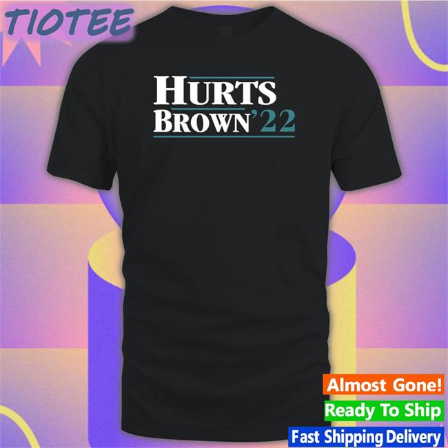 Hurts Brown 22 T Shirts Pamela Hurts Jalen Hurts A.J. Brown