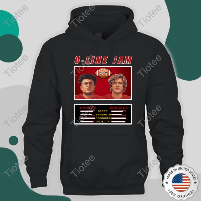 O-Line Jam Sanker/Burgess Tee Shirt